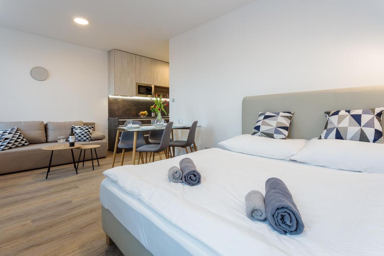 Harfa Apartments Praha Eksteriør bilde